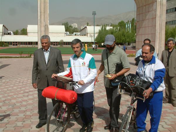 آغاز سفر به دور دنیای رکاب زن ایرانی از آکادمی ملی المپیک 5