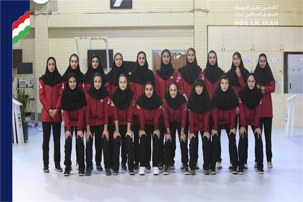 تیم ملی والیبال زیر 17 سال دختران در آزمون های آمادگی جسمانی (9 شهریور 1404)