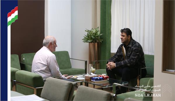 جلسه دکتر صدر و رئیس فدراسیون قایقرانی (24 دی 1403)