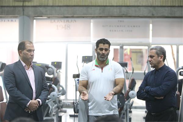 بازدید دبیر فدراسیون انجمن‌های ورزشی از اردوی تیم ملی جوجیتسو در آکادمی ملی المپیک3