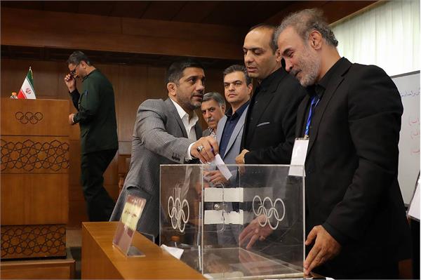 مجمع انتخاباتی فدراسیون کشتی در سالن استاد فارسی آکادمی ملی المپیک 3