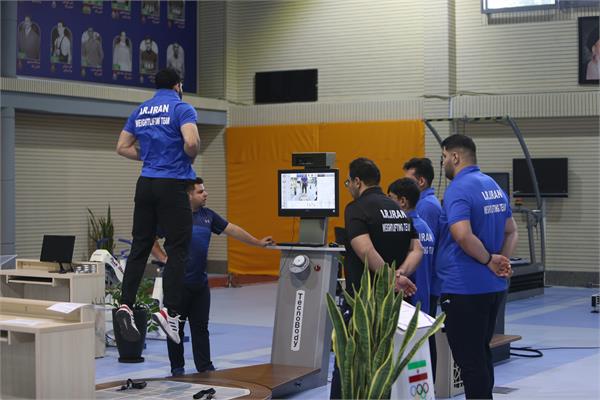 تیم ملی وزنه برداری بزرگسالان تست 31 تیر 8