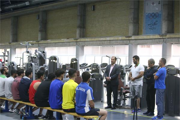 بازدید دبیر فدراسیون انجمن‌های ورزشی از اردوی تیم ملی جوجیتسو در آکادمی ملی المپیک4