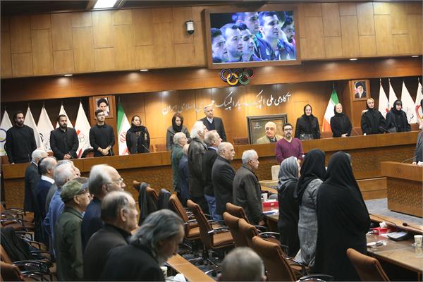 گردهمایی ماهانه پیشکسوتان ورزش همزمان با چهلمین روز درگذشت زنده یاد ناصر عظیمی (16 بهمن 1403) 22