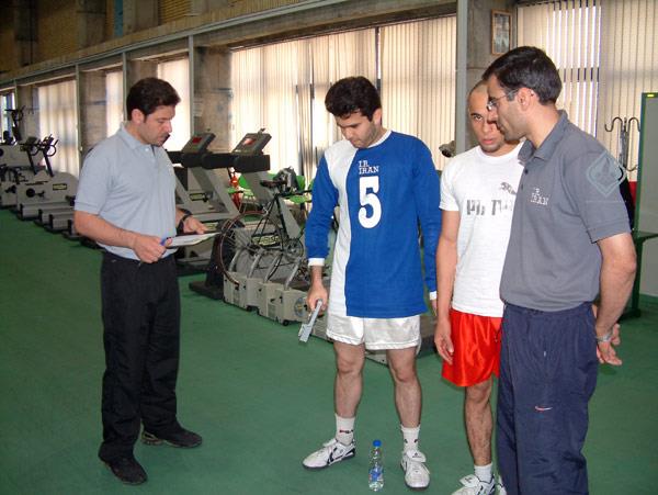 آزمون آمادگی جسمانی تیم ملی گلبال کم بینایان، 14/2/87  6