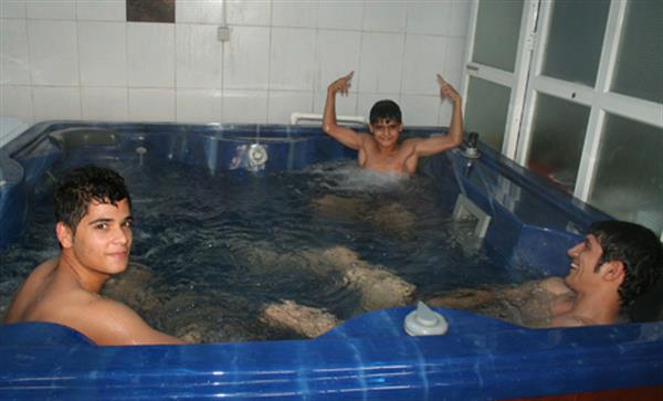 حضور ملی پوشان آمادگی جسمانی در تمرینات آبی  10