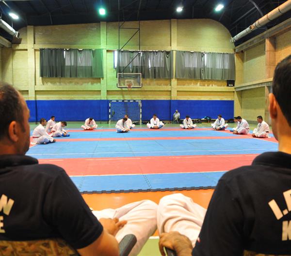 بازدید معاون وزیر ورزش از تیمهای ملی کاراته 