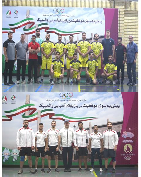 ورزشکاران حاضر در اردوی مشترک تیم های ملی جودو ایران و سوریه تست دادند