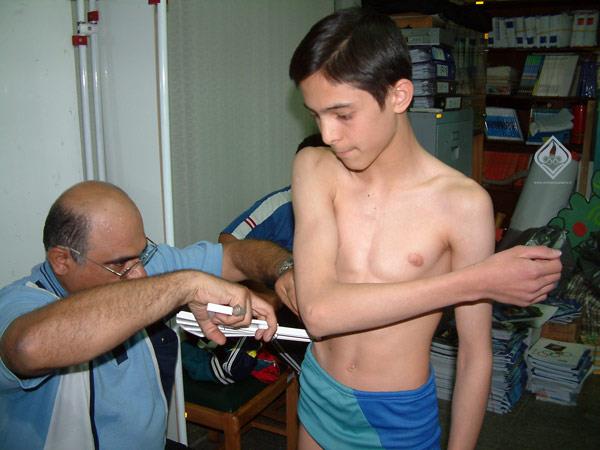 آنتروپومتری از  امیدهای المپیک وزنه برداری، 24/1/87  7