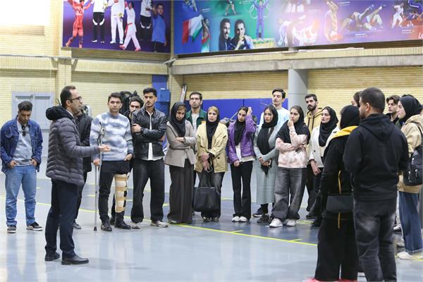 بازدید دانشجویان دانشکده تربیت بدنی دانشگاه علامه طباطبایی (30 آذر 1404) 6