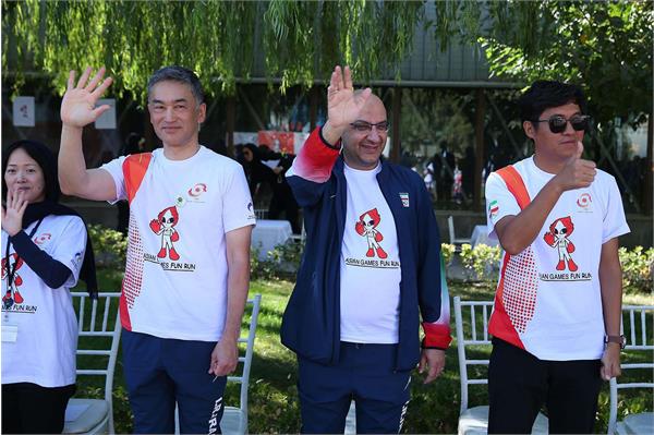 مراسم دو تفریحی فاران ران بازیهای آسیایی آیچی _ناگویا 7 مهر 10