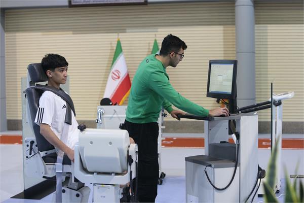 تیم ملی کشتی فرنگی نوجوانان در آزمون های آمادگی جسمانی (25 فروردین 1404)  10