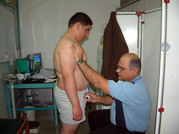 آنتروپومتری از  امیدهای المپیک وزنه برداری، 24/1/87  2