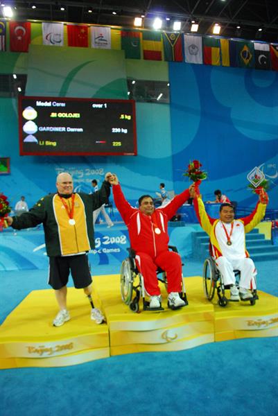 وزنه بردای ایران در پارالمپیک 2008 پکن، عکس: استاد علی کاوه  16