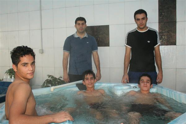حضور ملی پوشان آمادگی جسمانی در تمرینات آبی  4