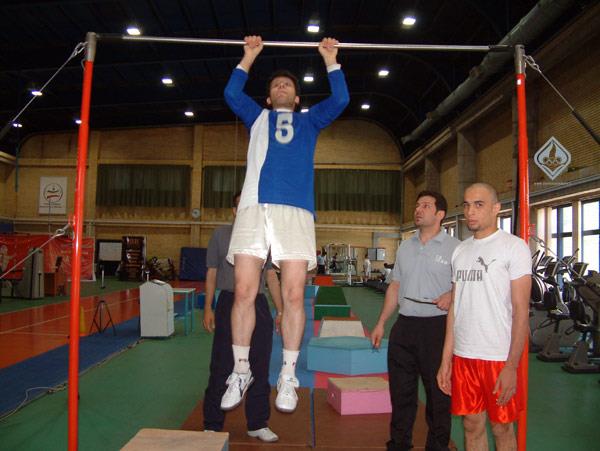 آزمون آمادگی جسمانی تیم ملی گلبال کم بینایان، 14/2/87  1