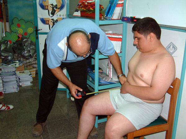 آنتروپومتری از  امیدهای المپیک وزنه برداری، 24/1/87  4