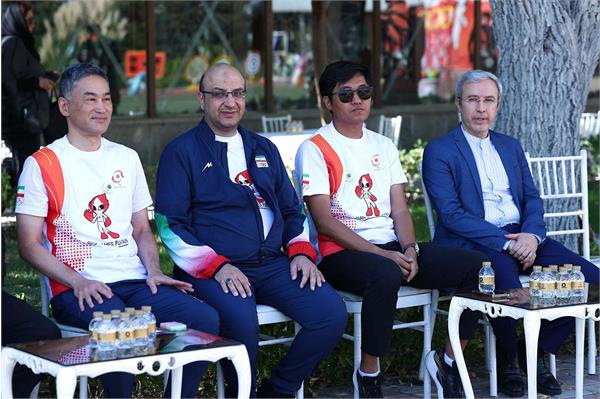 مراسم دو تفریحی فاران ران بازیهای آسیایی آیچی _ناگویا 7 مهر 16