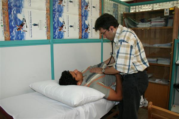 معاینات پزشکی نوجوانان اعزامی به مسابقات آسیایی 