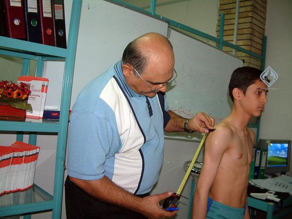 آنتروپومتری از  امیدهای المپیک وزنه برداری، 24/1/87  5