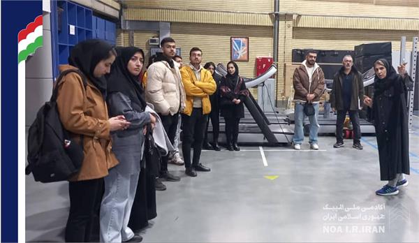 بازدید دانشجویان دانشکده علوم ورزشی و تندرستی دانشگاه تهران (1 بهمن 1403)