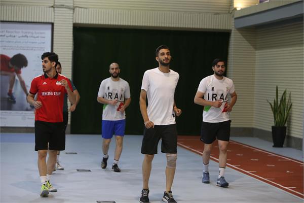 تیم های ملی شمشیربازی اسلحه سابر و اپه در آزمون های آمادگی جسمانی (26 شهریور 1404) 12