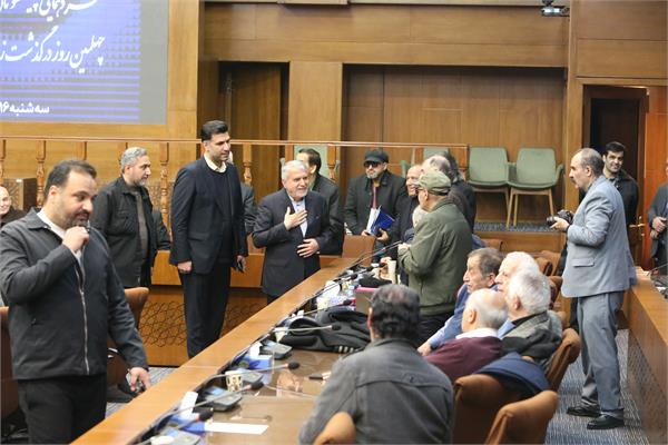 گردهمایی ماهانه پیشکسوتان ورزش همزمان با چهلمین روز درگذشت زنده یاد ناصر عظیمی (16 بهمن 1403) 27