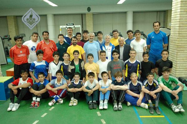  استعداد یابی فدراسیون وزنه برداری با همکاری آکادمی ملی المپیک اردیبهشت 1387 21