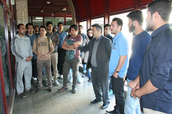 بازدید دانشکده تربیت بدنی2