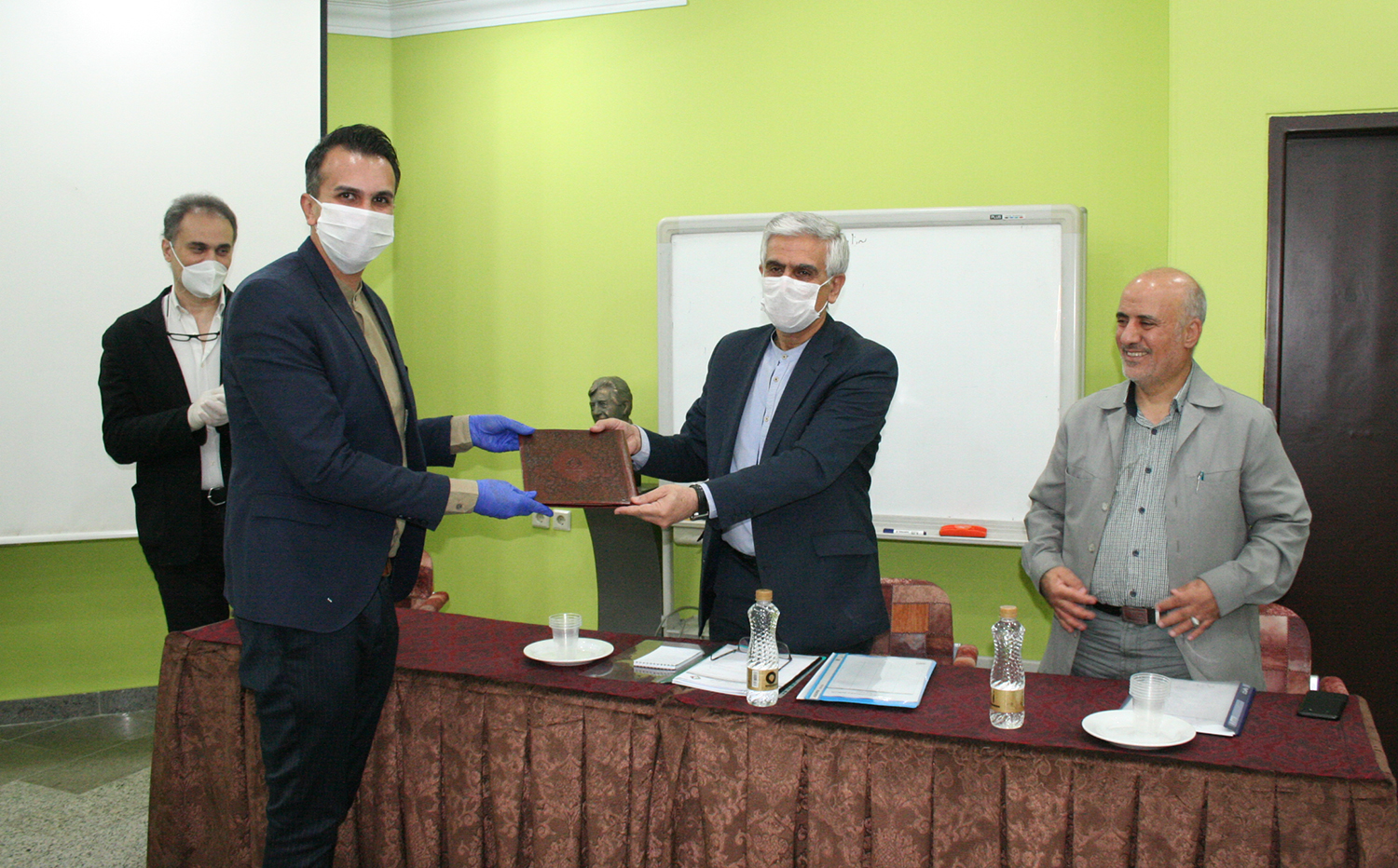 تودیع معارفه حراست1