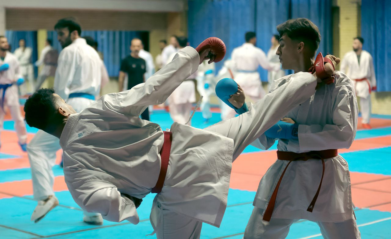 آغاز اردوی مشترک تیم های ملی کاراته امید و بزرگسال آقایان در آکادمی ملی المپیک