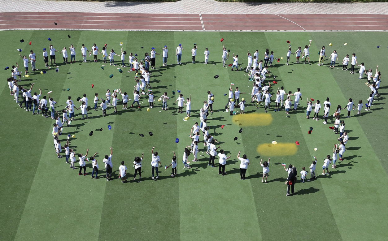 مراسم گرامیداشت روز جهانی المپیک با حضور  بیش از 300 کودک در آکادمی ملی المپیک برگزار شد